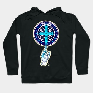 Saint Benedict Medal Hoodie